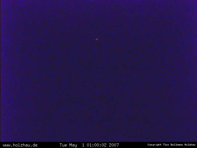 Die Webcam Rodelhang / Skilift Holzhau am 01.05.2007 in Holzhau (Erzgebirge)