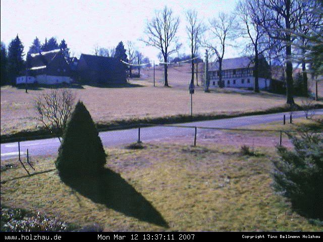 Webcam: Das Wetter in Holzhau am 12.03.2007 Die Webcam Rodelhang / Skilift Holzhau am 12.03.2007 in Holzhau (Erzgebirge)