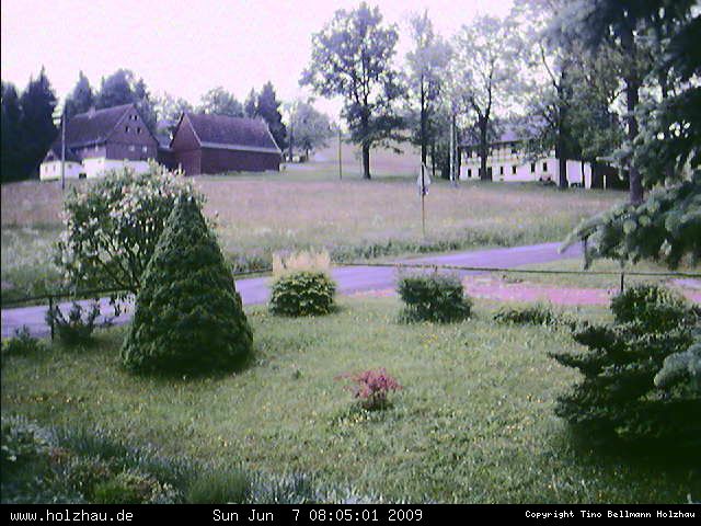 Die Webcam Rodelhang / Skilift Holzhau am 07.06.2009 in Holzhau (Erzgebirge)