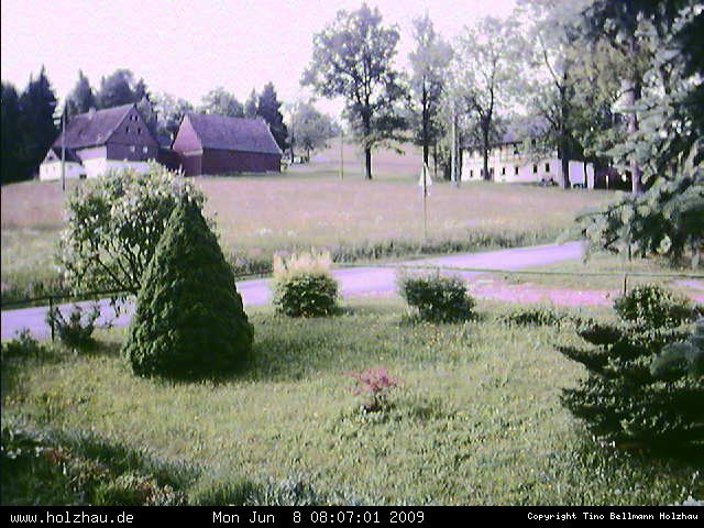 Die Webcam Rodelhang / Skilift Holzhau am 08.06.2009 in Holzhau (Erzgebirge)