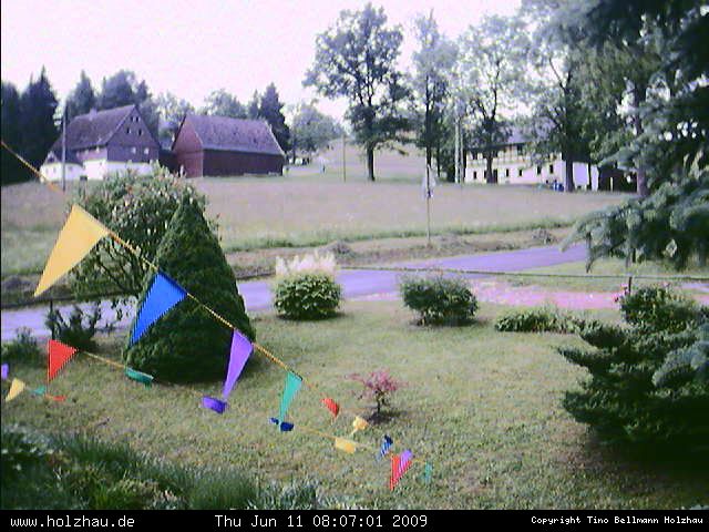 Die Webcam Rodelhang / Skilift Holzhau am 11.06.2009 in Holzhau (Erzgebirge)