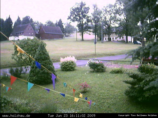 Die Webcam Rodelhang / Skilift Holzhau am 23.06.2009 in Holzhau (Erzgebirge)