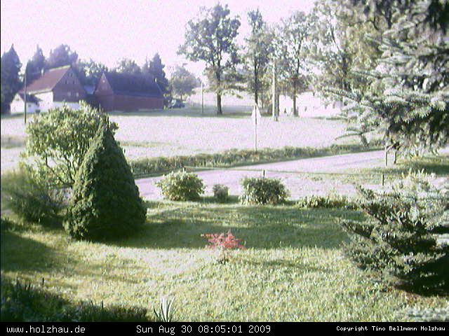 Webcam: Das Wetter in Holzhau am 30.08.2009 Die Webcam Rodelhang / Skilift Holzhau am 30.08.2009 in Holzhau (Erzgebirge)