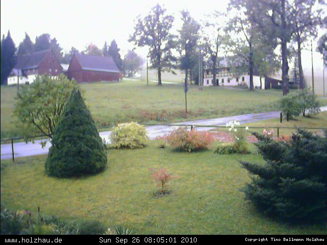 Webcam: Das Wetter in Holzhau am 26.09.2010 Die Webcam Rodelhang / Skilift Holzhau am 26.09.2010 in Holzhau (Erzgebirge)