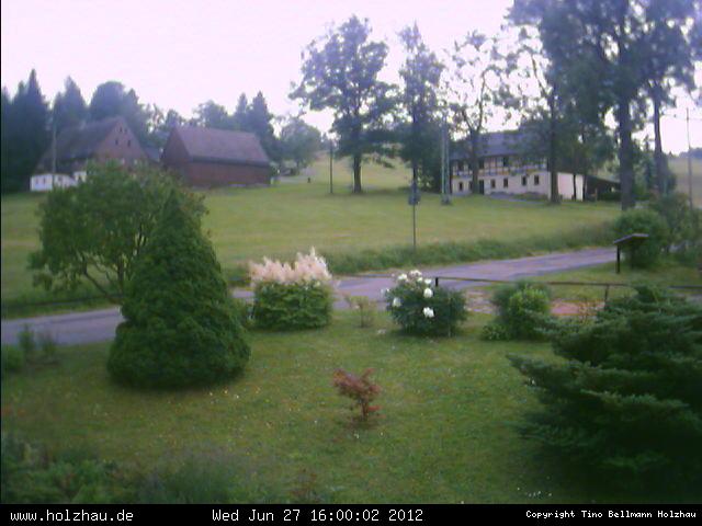 Die Webcam Rodelhang / Skilift Holzhau am 27.06.2012 in Holzhau (Erzgebirge)