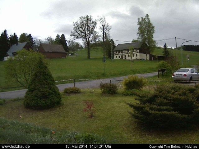 Die Webcam Rodelhang / Skilift Holzhau am 13.05.2014 in Holzhau (Erzgebirge)