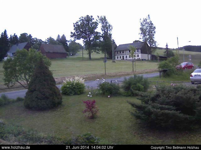 Die Webcam Rodelhang / Skilift Holzhau am 21.06.2014 in Holzhau (Erzgebirge)