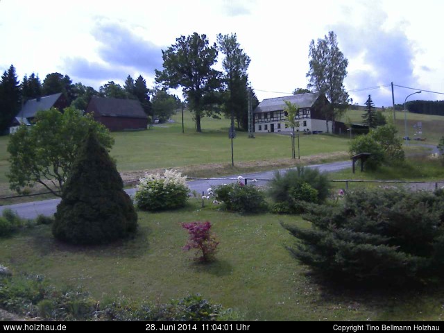 Die Webcam Rodelhang / Skilift Holzhau am 28.06.2014 in Holzhau (Erzgebirge)