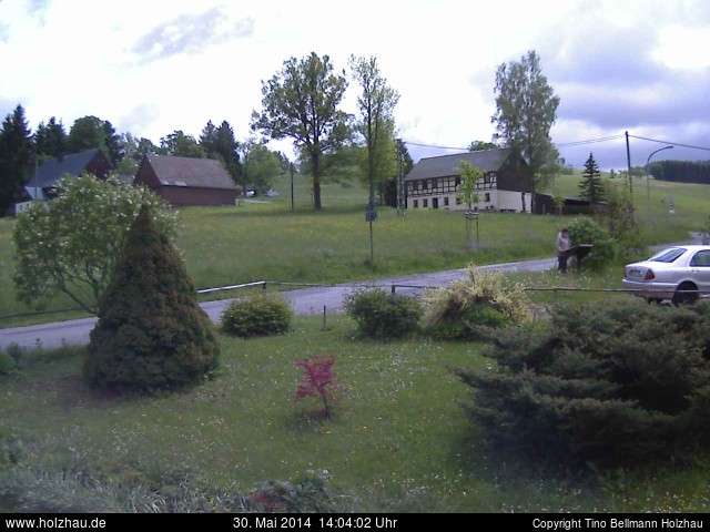 Die Webcam Rodelhang / Skilift Holzhau am 30.05.2014 in Holzhau (Erzgebirge)