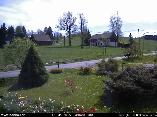 Die Webcam Rodelhang / Skilift Holzhau am 13.05.2015 in Holzhau (Erzgebirge)