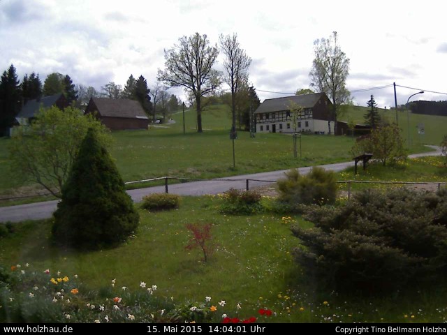 Die Webcam Rodelhang / Skilift Holzhau am 15.05.2015 in Holzhau (Erzgebirge)