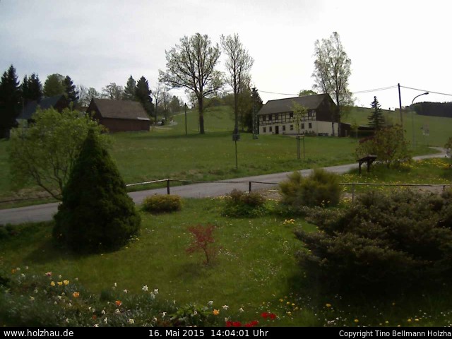 Die Webcam Rodelhang / Skilift Holzhau am 16.05.2015 in Holzhau (Erzgebirge)