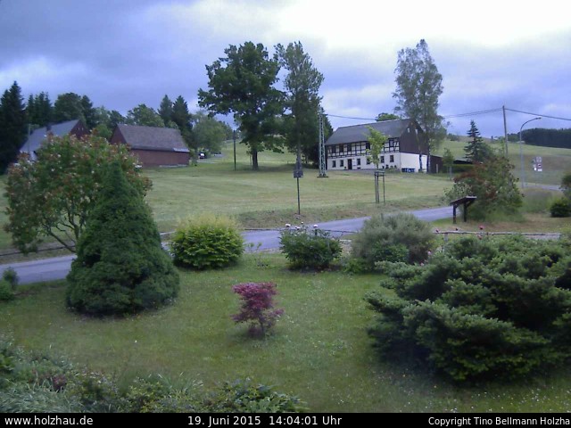 Die Webcam Rodelhang / Skilift Holzhau am 19.06.2015 in Holzhau (Erzgebirge)