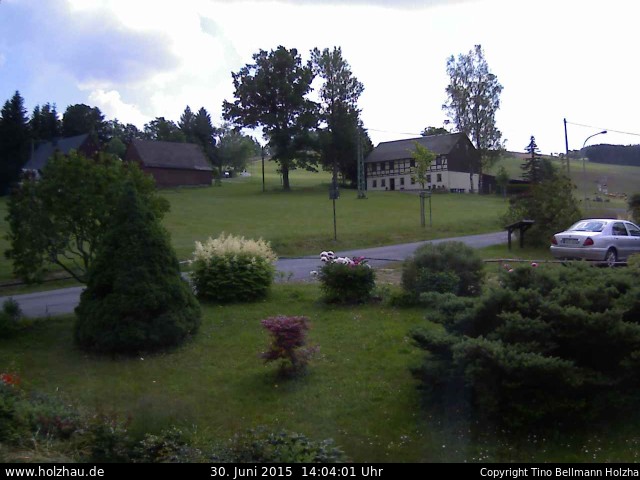 Die Webcam Rodelhang / Skilift Holzhau am 30.06.2015 in Holzhau (Erzgebirge)