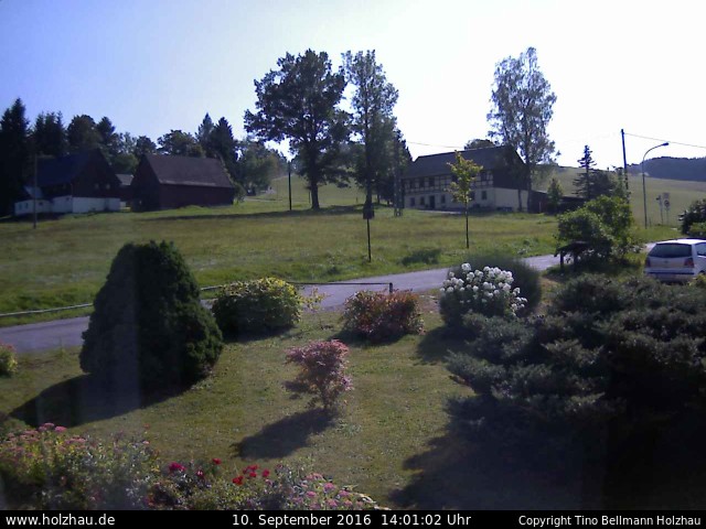Webcam: Das Wetter in Holzhau am 10.09.2016 Die Webcam Rodelhang / Skilift Holzhau am 10.09.2016 in Holzhau (Erzgebirge)