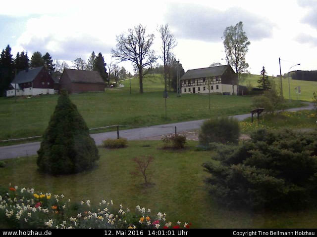 Die Webcam Rodelhang / Skilift Holzhau am 12.05.2016 in Holzhau (Erzgebirge)