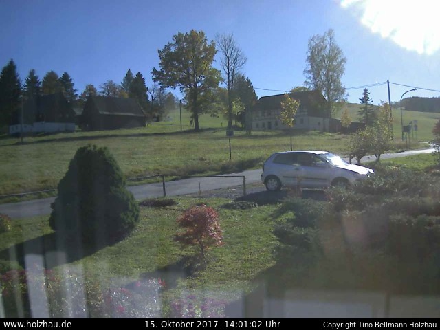 Webcam: Das Wetter in Holzhau am 15.10.2017 Die Webcam Rodelhang / Skilift Holzhau am 15.10.2017 in Holzhau (Erzgebirge)