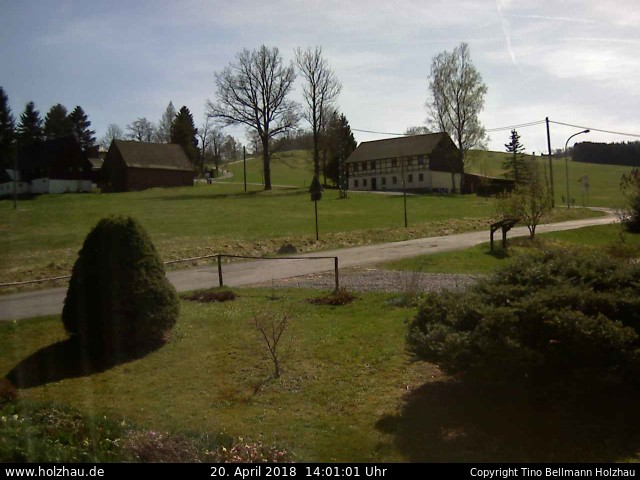 Webcam: Das Wetter in Holzhau am 20.04.2018 Die Webcam Rodelhang / Skilift Holzhau am 20.04.2018 in Holzhau (Erzgebirge)