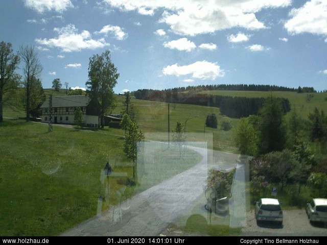 Die Webcam Rodelhang / Skilift Holzhau am 01.06.2020 in Holzhau (Erzgebirge)