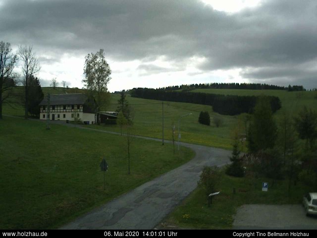 Die Webcam Rodelhang / Skilift Holzhau am 06.05.2020 in Holzhau (Erzgebirge)