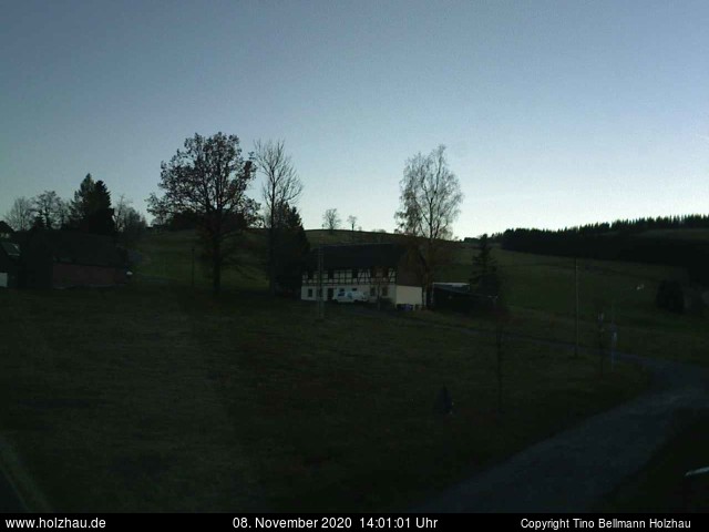 Webcam: Das Wetter in Holzhau am 08.11.2020 Die Webcam Rodelhang / Skilift Holzhau am 08.11.2020 in Holzhau (Erzgebirge)