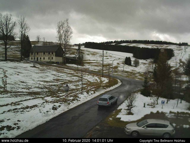 Webcam: Das Wetter in Holzhau am 10.02.2020 Die Webcam Rodelhang / Skilift Holzhau am 10.02.2020 in Holzhau (Erzgebirge)