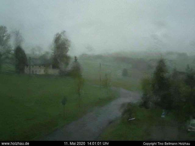 Die Webcam Rodelhang / Skilift Holzhau am 11.05.2020 in Holzhau (Erzgebirge)