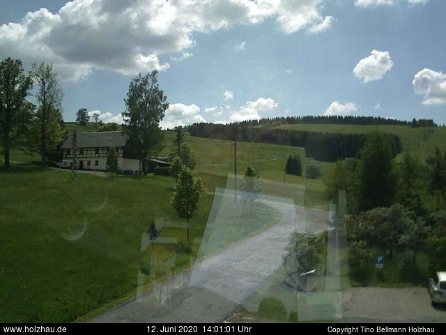 Die Webcam Rodelhang / Skilift Holzhau am 12.06.2020 in Holzhau (Erzgebirge)