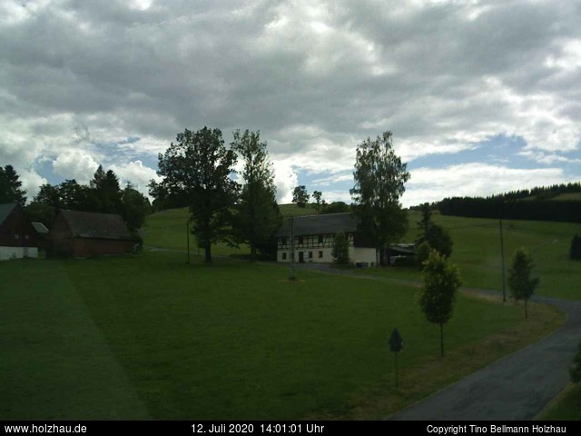 Webcam: Das Wetter in Holzhau am 12.07.2020 Die Webcam Rodelhang / Skilift Holzhau am 12.07.2020 in Holzhau (Erzgebirge)