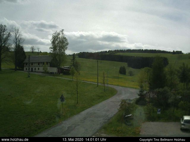 Die Webcam Rodelhang / Skilift Holzhau am 13.05.2020 in Holzhau (Erzgebirge)