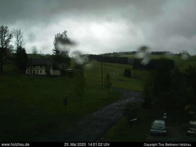 Die Webcam Rodelhang / Skilift Holzhau am 25.05.2020 in Holzhau (Erzgebirge)