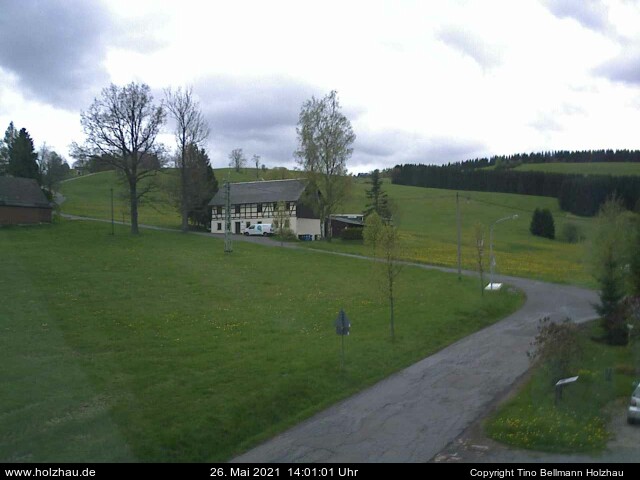 Die Webcam Rodelhang / Skilift Holzhau am 26.05.2021 in Holzhau (Erzgebirge)