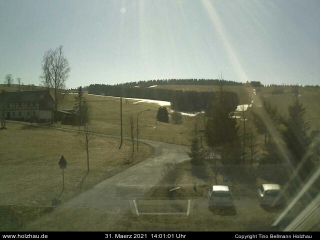 Webcam: Das Wetter in Holzhau am 31.03.2021 Die Webcam Rodelhang / Skilift Holzhau am 31.03.2021 in Holzhau (Erzgebirge)