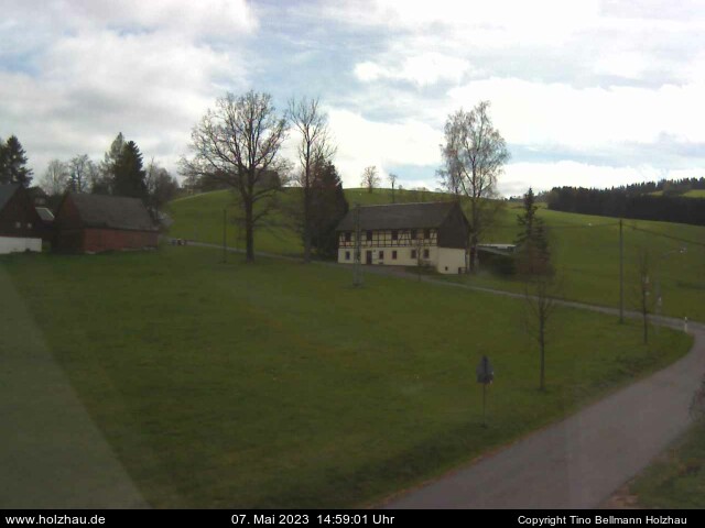 Die Webcam Rodelhang / Skilift Holzhau am 07.05.2023 in Holzhau (Erzgebirge)