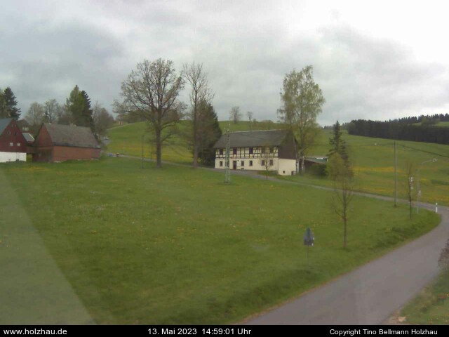 Die Webcam Rodelhang / Skilift Holzhau am 13.05.2023 in Holzhau (Erzgebirge)