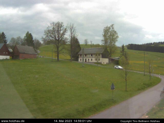 Die Webcam Rodelhang / Skilift Holzhau am 14.05.2023 in Holzhau (Erzgebirge)