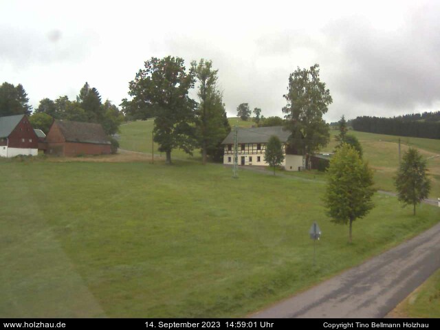 Die Webcam Rodelhang / Skilift Holzhau am 14.09.2023 in Holzhau (Erzgebirge)