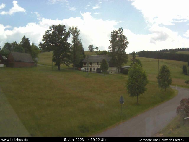 Die Webcam Rodelhang / Skilift Holzhau am 15.06.2023 in Holzhau (Erzgebirge)