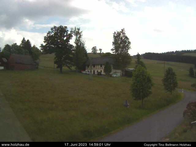 Die Webcam Rodelhang / Skilift Holzhau am 17.06.2023 in Holzhau (Erzgebirge)