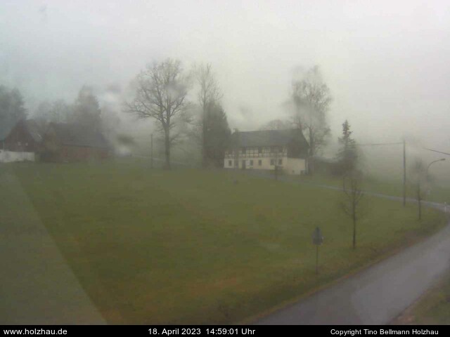 Die Webcam Rodelhang / Skilift Holzhau am 18.04.2023 in Holzhau (Erzgebirge)