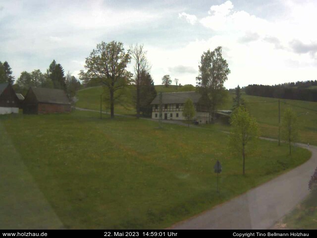 Die Webcam Rodelhang / Skilift Holzhau am 22.05.2023 in Holzhau (Erzgebirge)