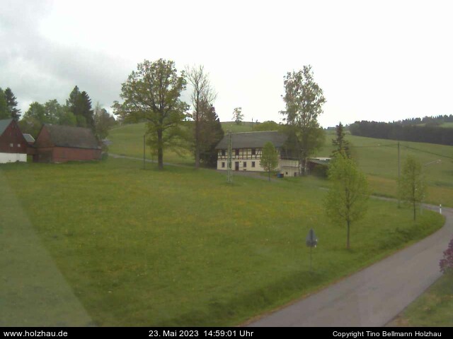 Die Webcam Rodelhang / Skilift Holzhau am 23.05.2023 in Holzhau (Erzgebirge)