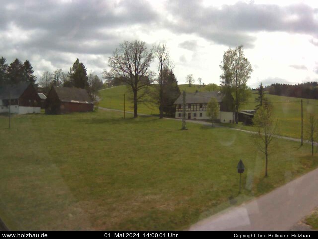 Die Webcam Rodelhang / Skilift Holzhau am 01.05.2024 in Holzhau (Erzgebirge)