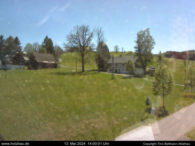 Die Webcam Rodelhang / Skilift Holzhau am 13.05.2024 in Holzhau (Erzgebirge)