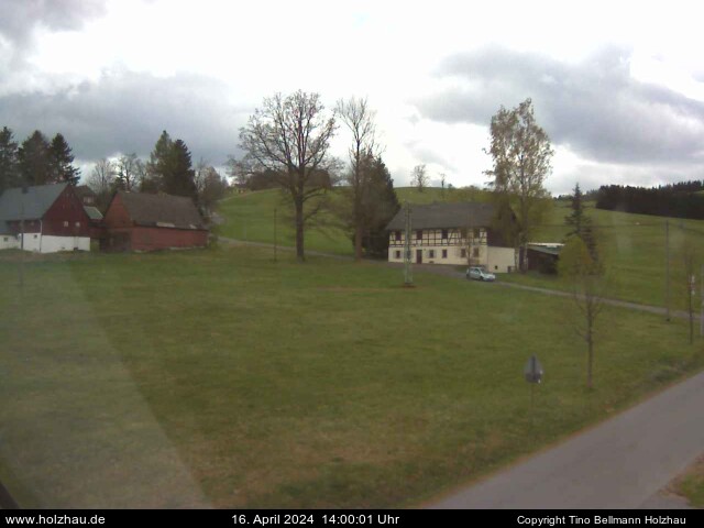 Die Webcam Rodelhang / Skilift Holzhau am 16.04.2024 in Holzhau (Erzgebirge)