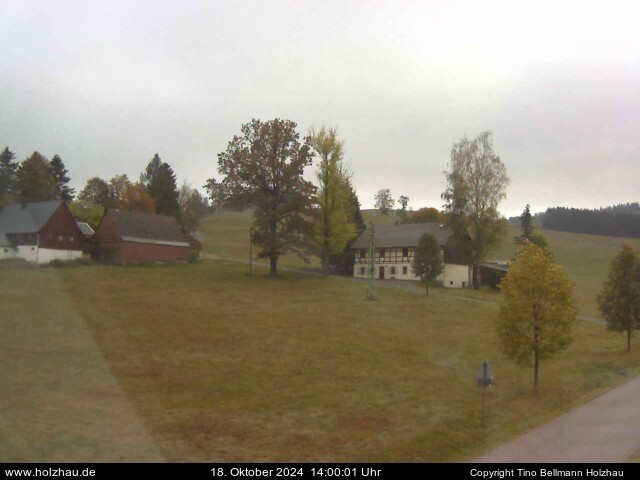 Die Webcam Rodelhang / Skilift Holzhau am 18.10.2024 in Holzhau (Erzgebirge)