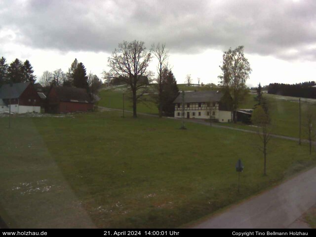 Die Webcam Rodelhang / Skilift Holzhau am 21.04.2024 in Holzhau (Erzgebirge)