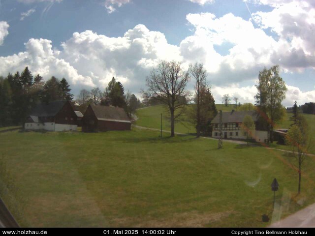 Webcam: Das Wetter in Holzhau am 01.05.2025 Die Webcam Rodelhang / Skilift Holzhau am 01.05.2025 in Holzhau (Erzgebirge)