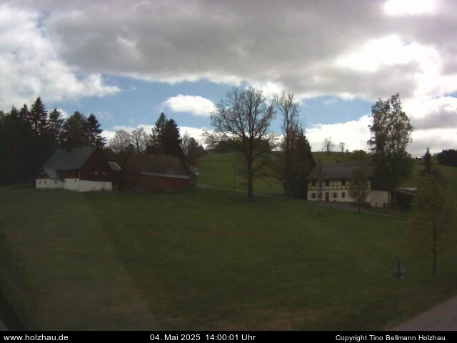Webcam: Das Wetter in Holzhau am 04.05.2025 Die Webcam Rodelhang / Skilift Holzhau am 04.05.2025 in Holzhau (Erzgebirge)
