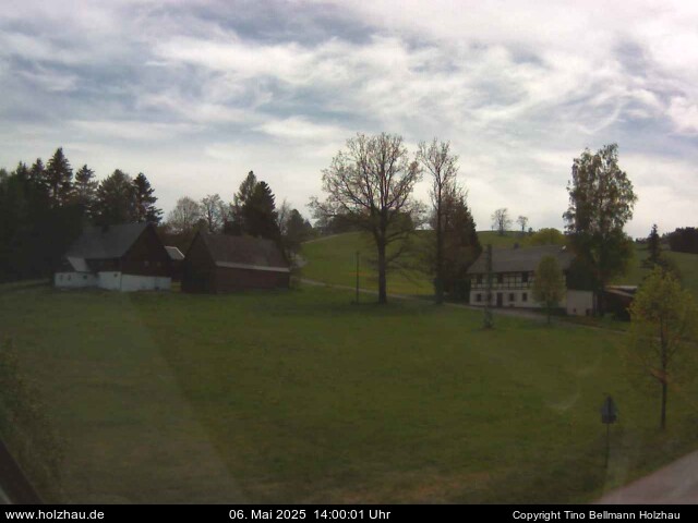 Webcam: Das Wetter in Holzhau am 06.05.2025 Die Webcam Rodelhang / Skilift Holzhau am 06.05.2025 in Holzhau (Erzgebirge)